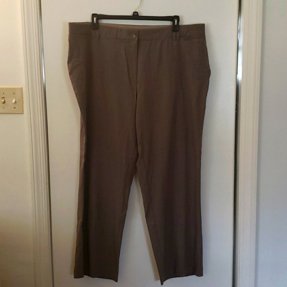 22 dark khaki/gray pants